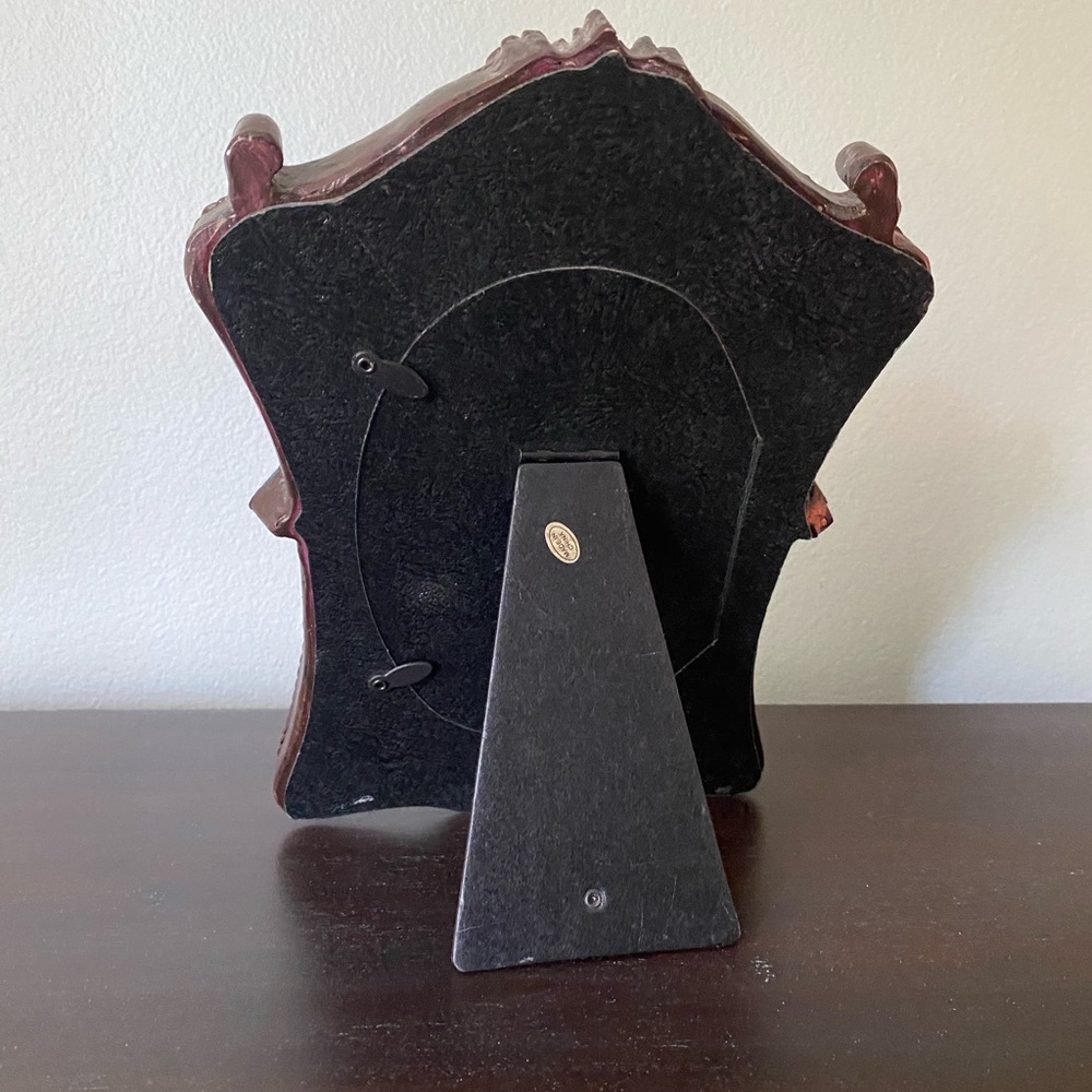 Ornate Floral Parrot Bird Picture Frame - Picture 3 of 3
